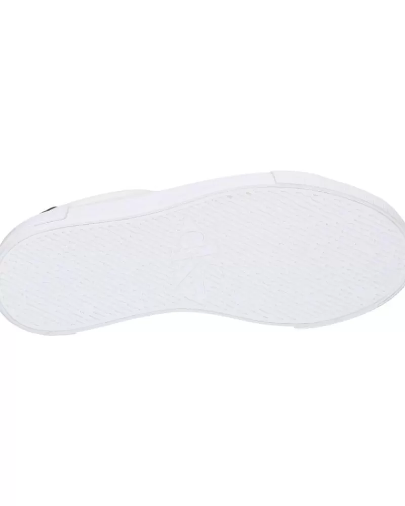 Woman CALVIN KLEIN Woman Zapatillas Deporte Yw0Yw01294 Bold Vulc Flatf 01W Bright White-Black
