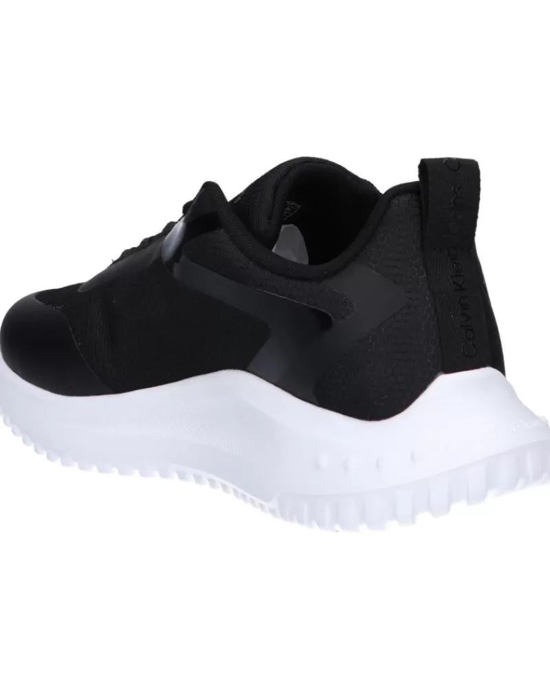 Woman CALVIN KLEIN Woman Zapatillas Deporte Yw0Yw01442 Eva Runner Low 0Gm Black-Bright White