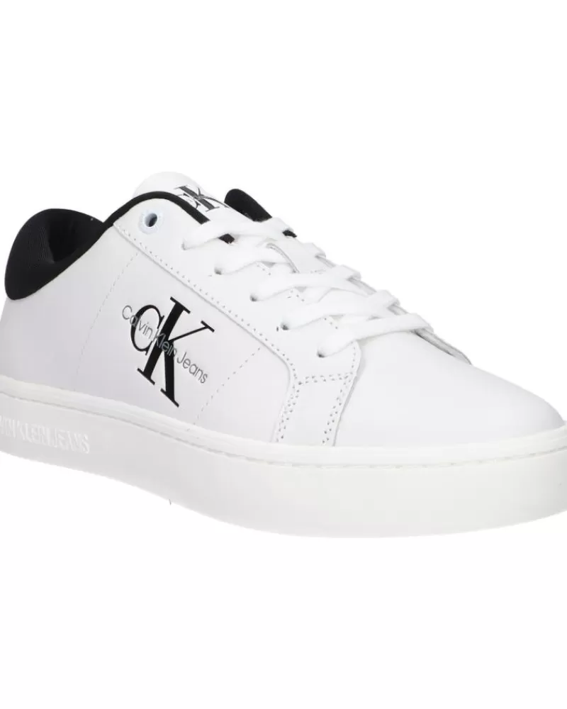 Woman CALVIN KLEIN Woman Zapatillas Deporte Yw0Yw01444 Classic Cupsole 0Gm Black-Bright White