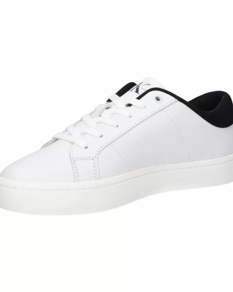 Woman CALVIN KLEIN Woman Zapatillas Deporte Yw0Yw01444 Classic Cupsole 0Gm Black-Bright White