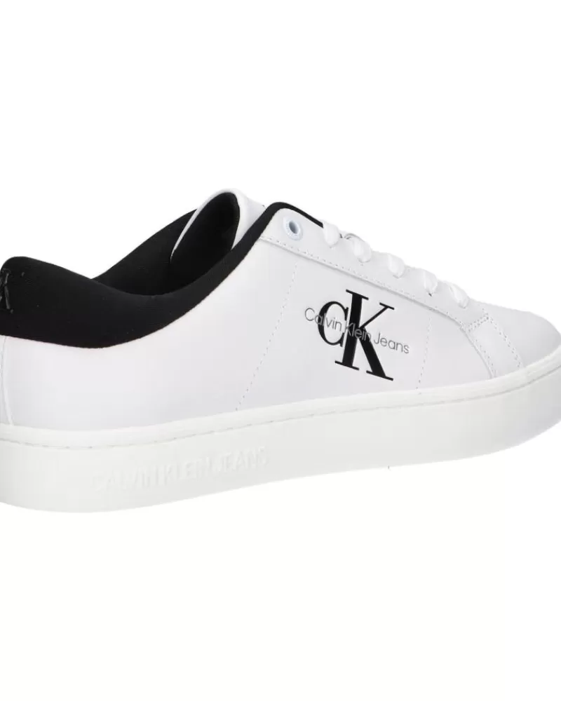 Woman CALVIN KLEIN Woman Zapatillas Deporte Yw0Yw01444 Classic Cupsole 0Gm Black-Bright White