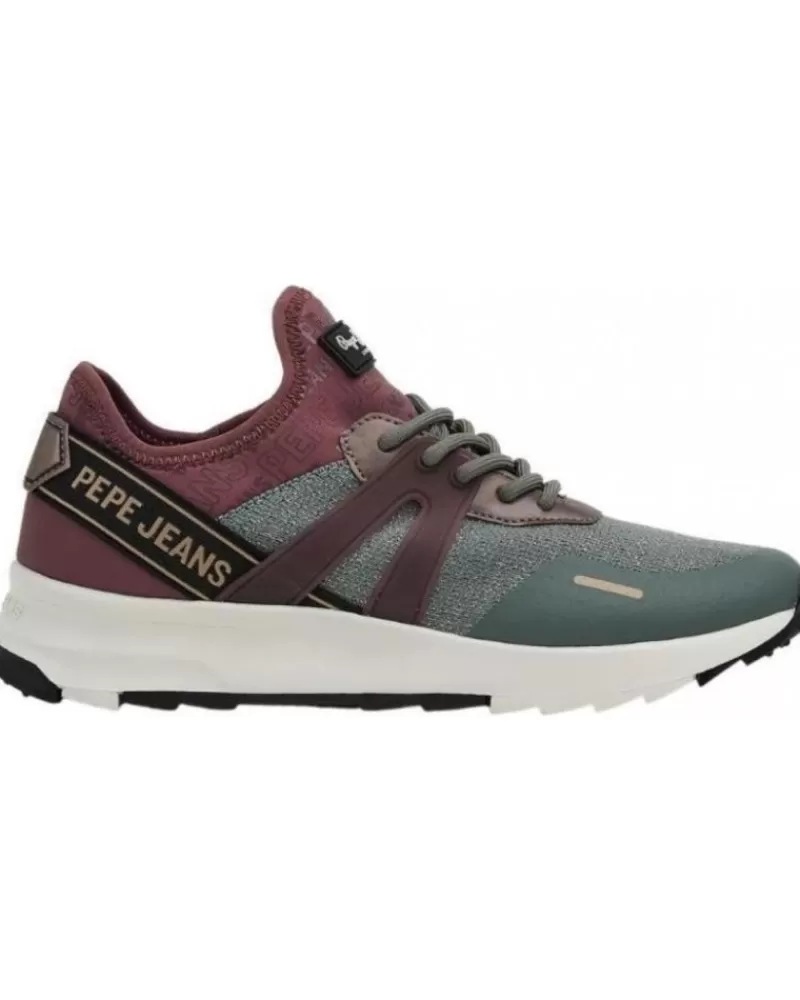 Woman PEPE JEANS Woman Zapatillas Deporte Joy Tech Verde
