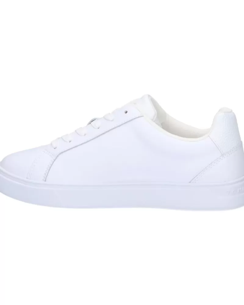 Woman TOMMY HILFIGER Woman Zapatillas Deporte Fw0Fw07779 Essential Court Sneaker Stripes Ybs White