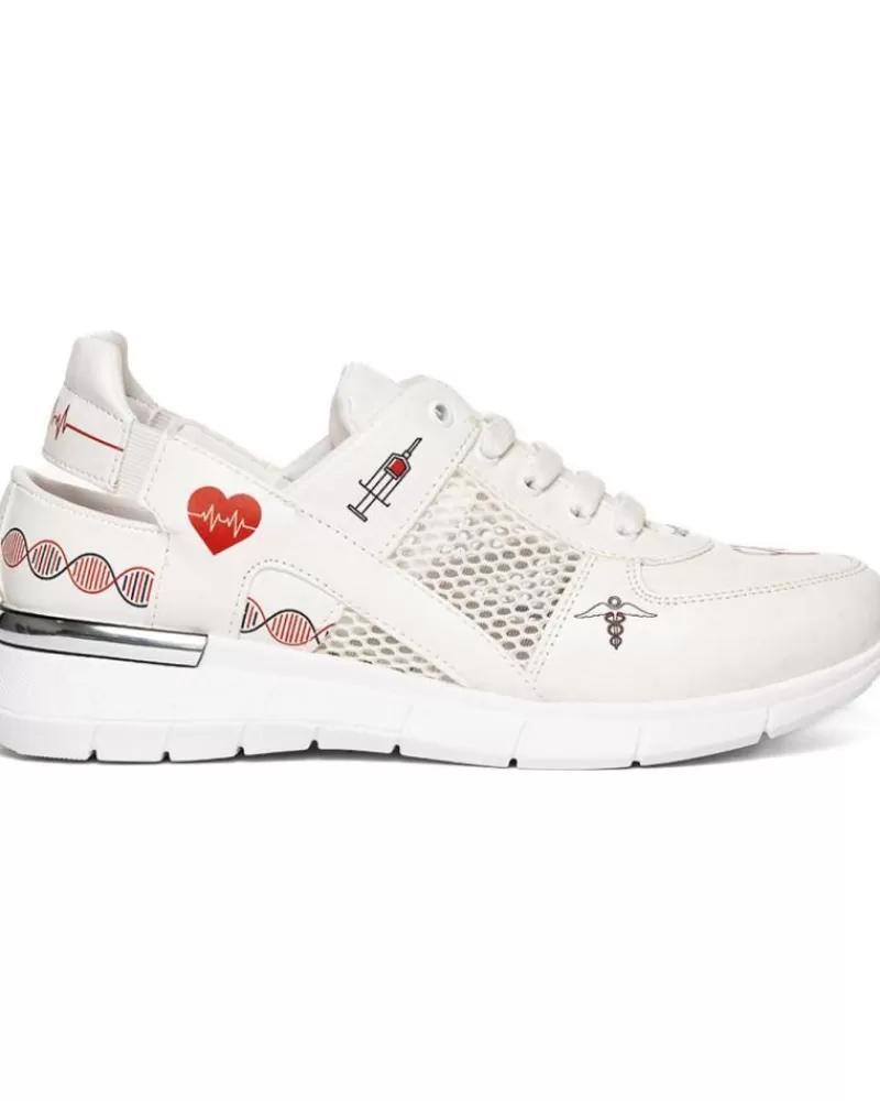 Woman ZUEKOOS Woman Zapatillas Deporte Sneaker Estocolmo Multicolor
