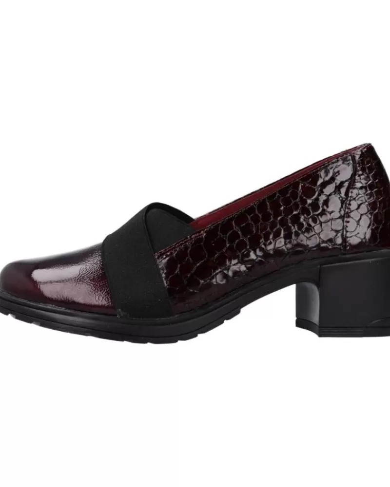 Woman 24 HORAS Woman Zapatos De Tacon 25816 Burdeos