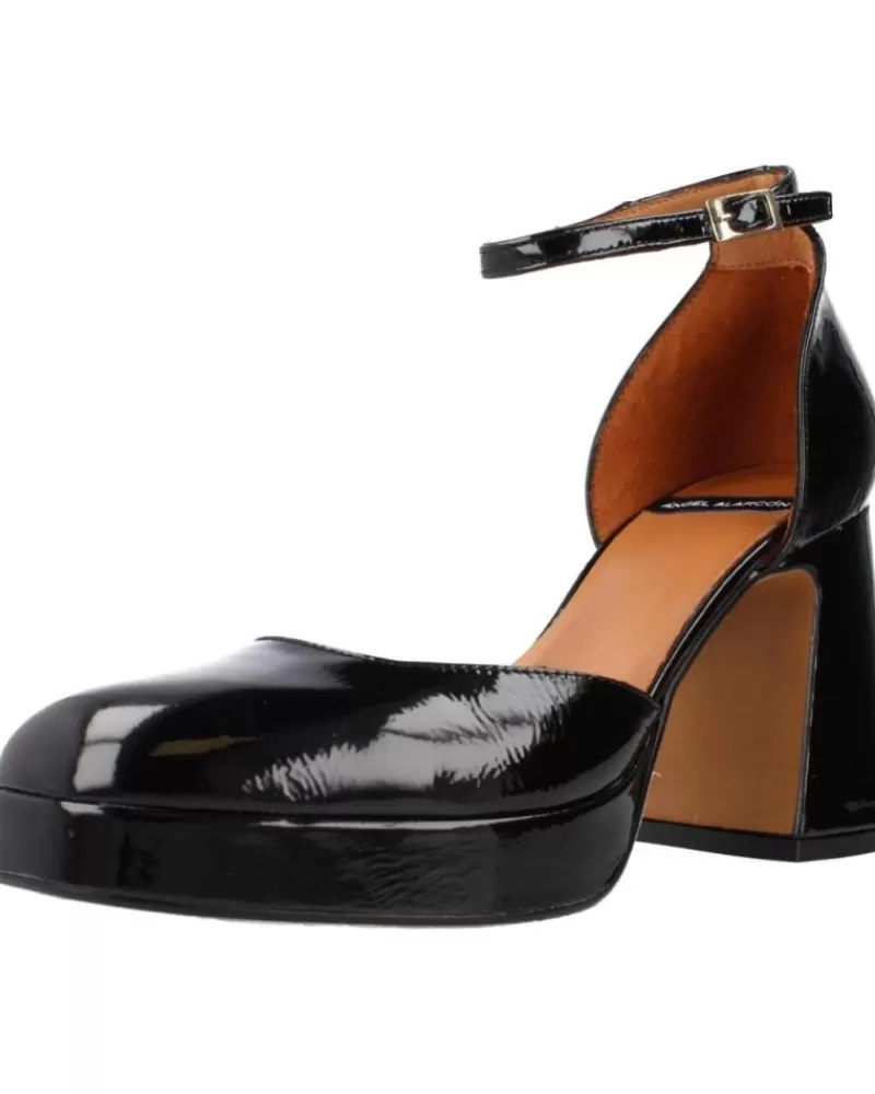 Woman ANGEL ALARCON Woman Zapatos De Tacon Ademuz Negro