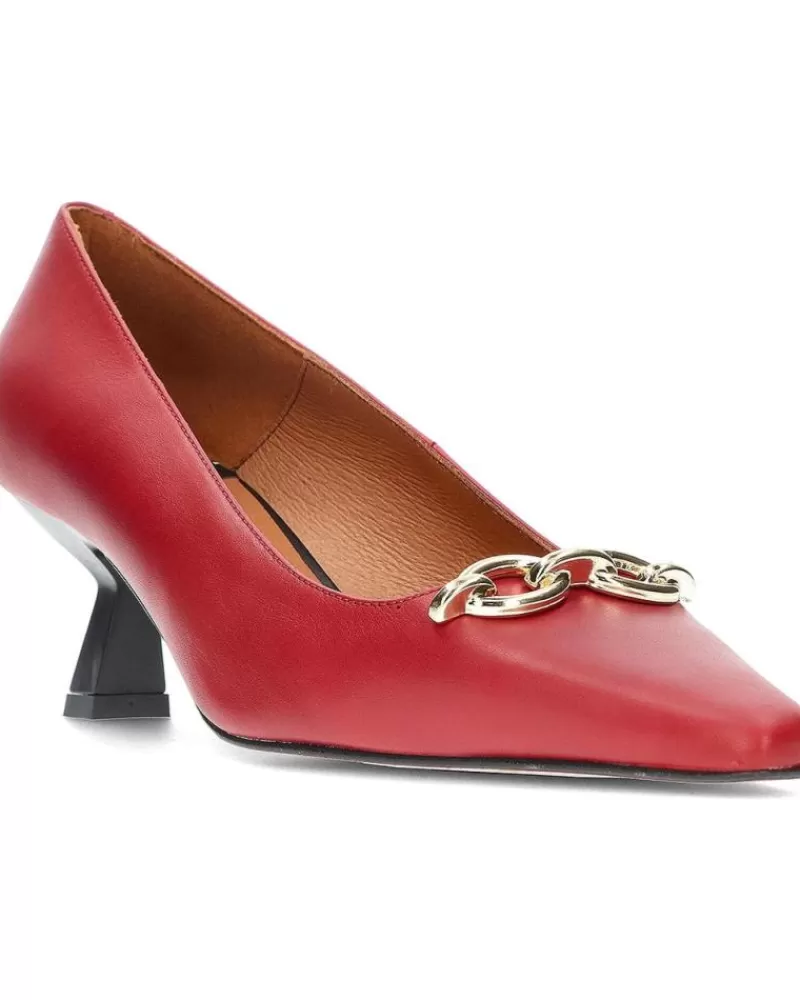 Woman ANGEL ALARCON Woman Zapatos De Tacon Zapatos De Salon Suri Rojo