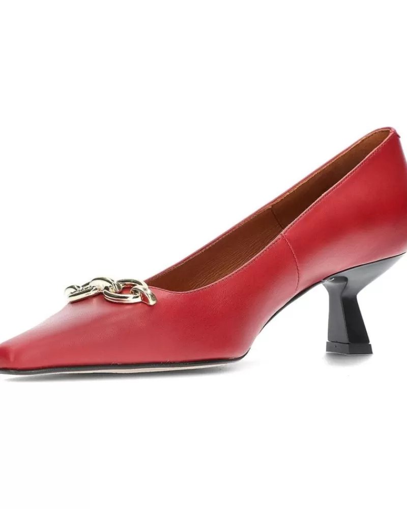 Woman ANGEL ALARCON Woman Zapatos De Tacon Zapatos De Salon Suri Rojo