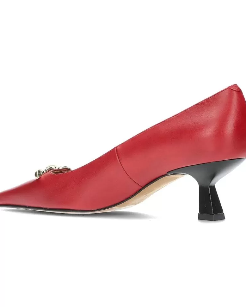 Woman ANGEL ALARCON Woman Zapatos De Tacon Zapatos De Salon Suri Rojo