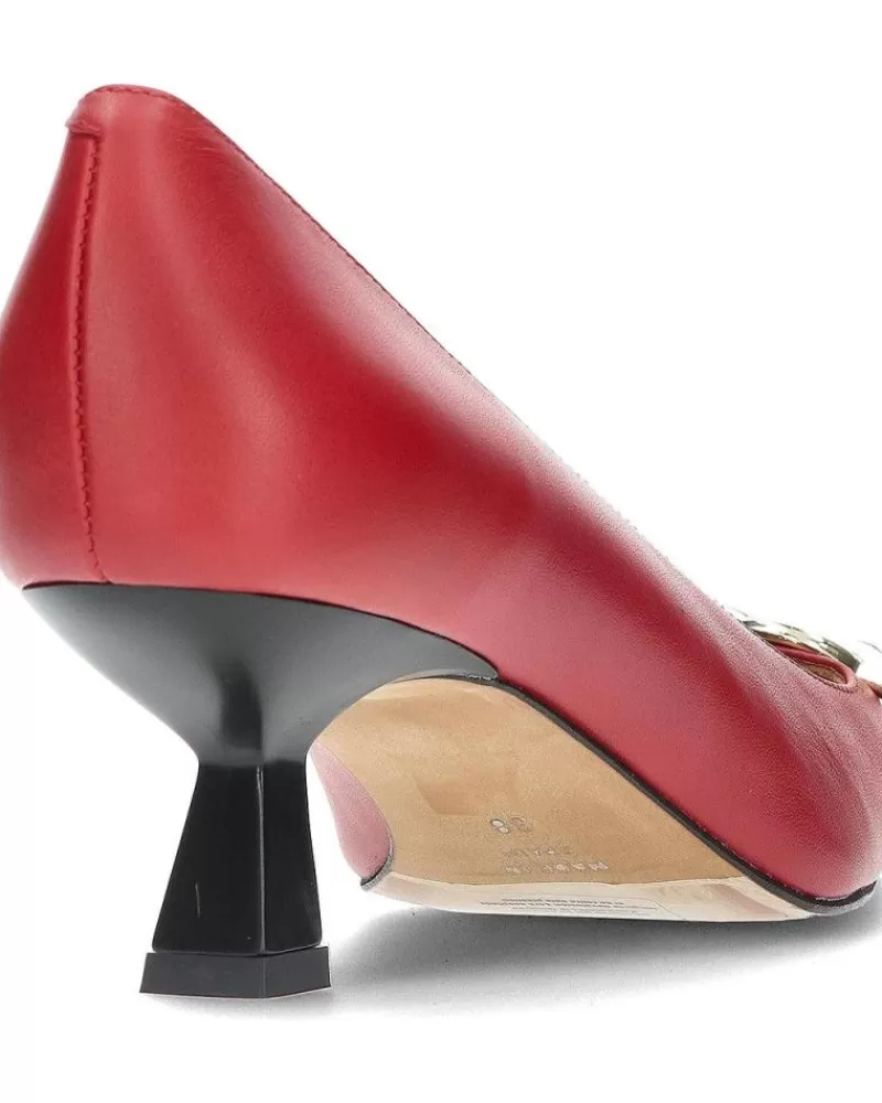 Woman ANGEL ALARCON Woman Zapatos De Tacon Zapatos De Salon Suri Rojo