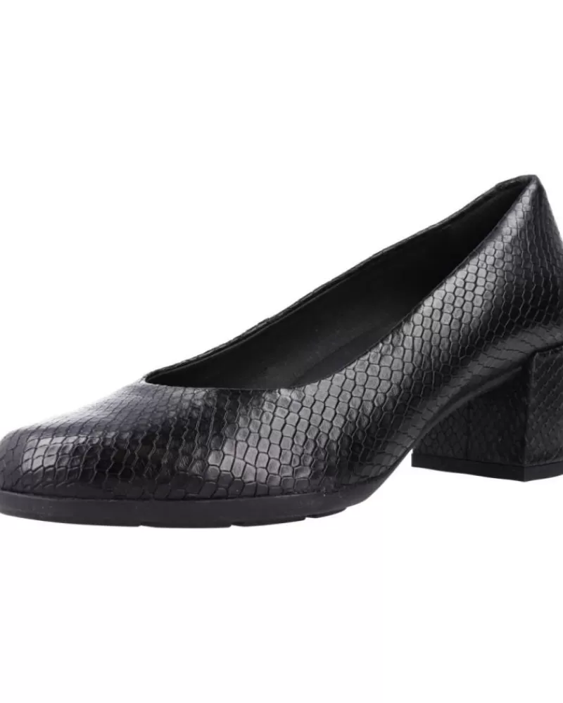 Woman GEOX Woman Zapatos De Tacon D New Annya Mid A Negro