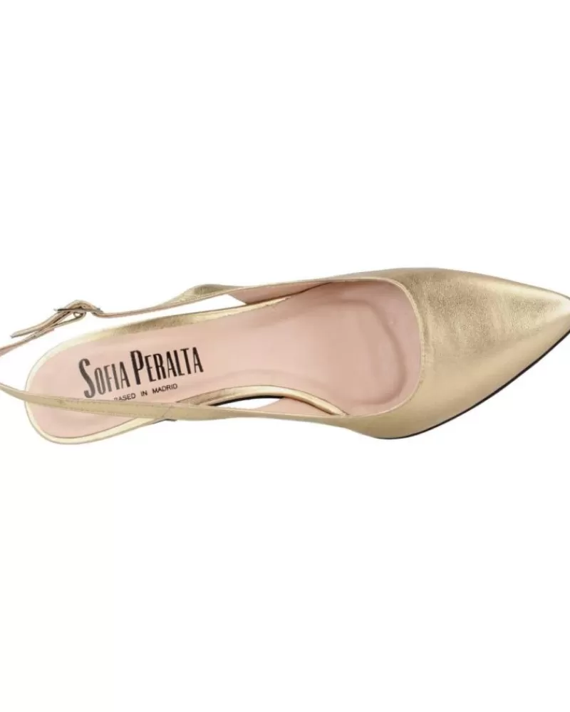 Woman OTRAS MARCAS Woman Zapatos De Tacon 24726Sp Oro