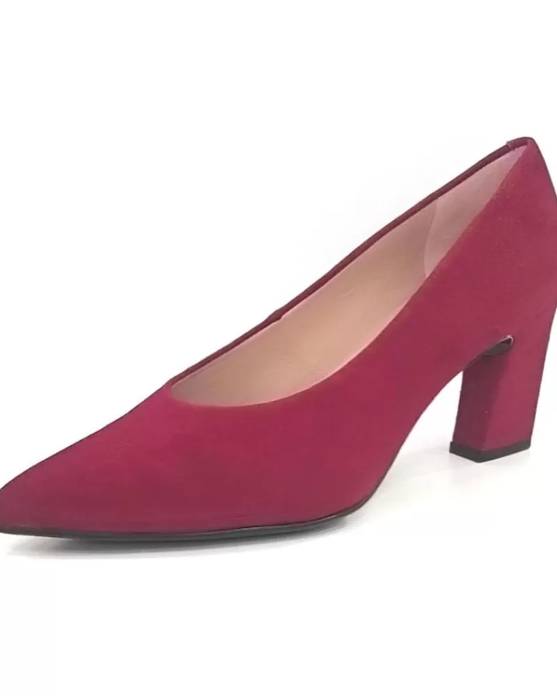Woman UNISA Woman Zapatos De Tacon Zapato Corte Salon De Ante Con Tacon Y Suela De Goma Ante Chili Ante Chili
