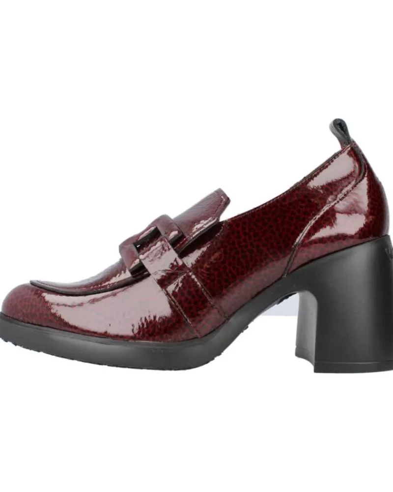 Woman WONDERS Woman Zapatos De Tacon Caribu Burdeos